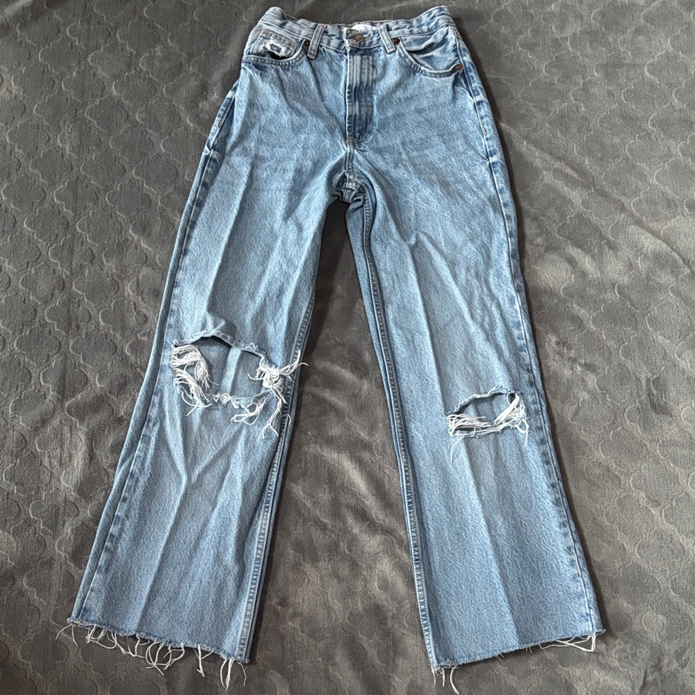 Zara Wide Leg Jean Size 0